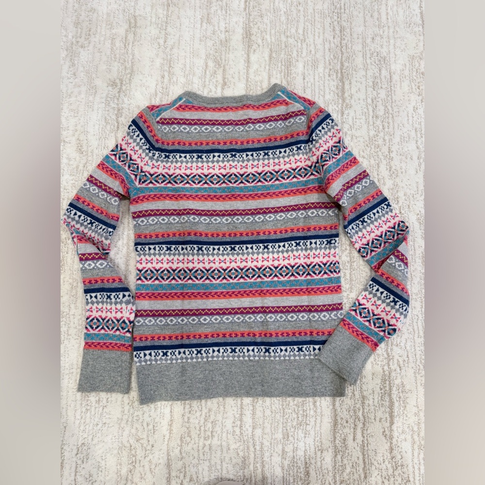 Colorful Patterned Sweater - Picture 3 of 5